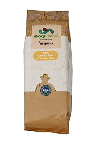 Ekoloji Market Organik Çavdar Unu 750 Gr