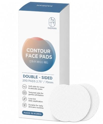 Eksfoliye Edici Pedler - Çift Taraflı - Tüy Bırakmaz - Makyaj Temizleyici ve Toner için - Toner ve temizleme için Rayon yüz Yuvarlakları - Rayon değil Pamuk Topları - Yüz için Peeling Pamuk