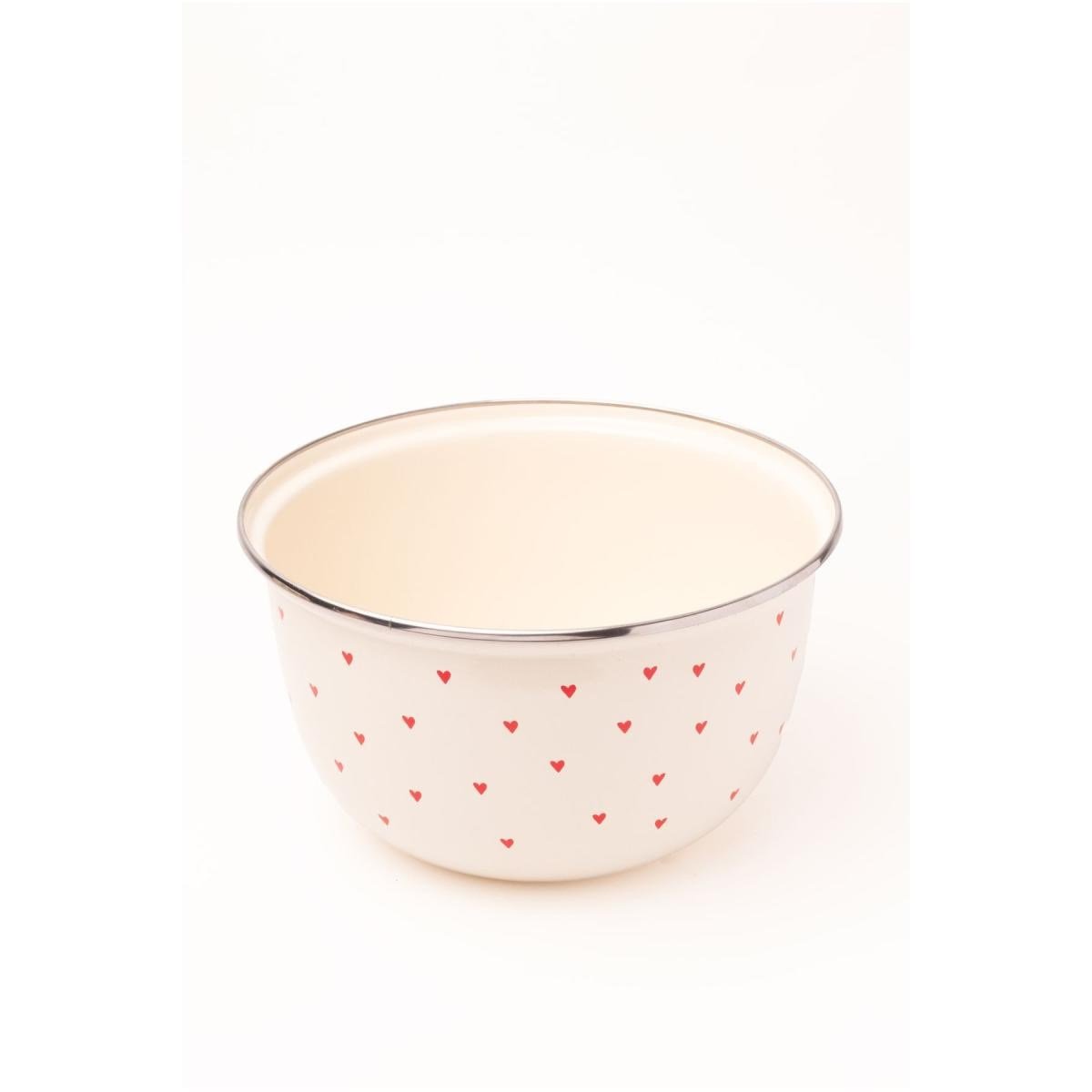 Emaylab Cupid Emaye Karıştırma Ve Salata Kabı 24cm 4 Litre (ocağa Da Koyulabi̇li̇r)