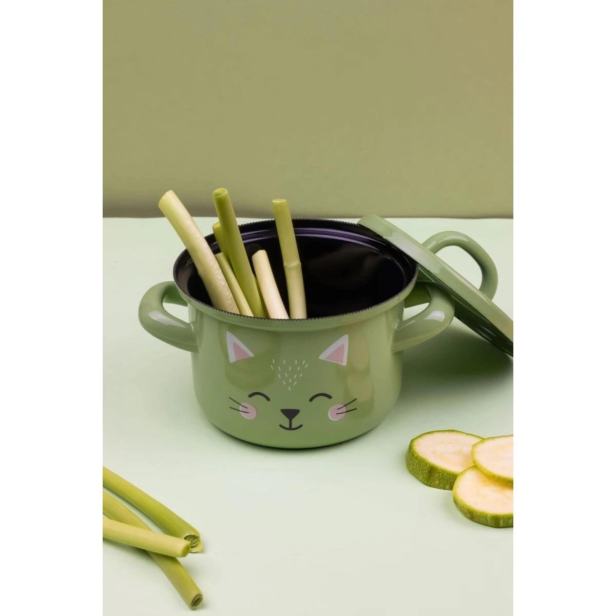 Emaylab Little Cat Mini Bebek Tenceresi 12cm (850 Ml)