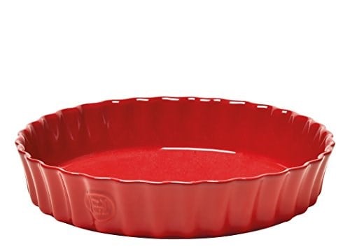 Emile Henry EH346024 kek kalıbı, yüksek seramik Grand Cru 24 x 24 x 5 cm