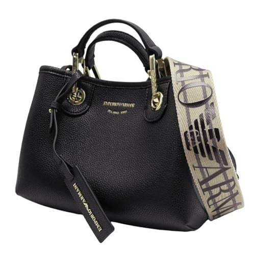 Emporio Armani AF12103 Kadın Mini El Çantası, EW000382, Siyah