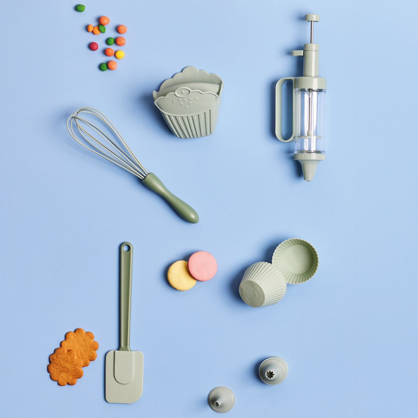 Emsan Pastry Chef Gift Pasta Hazırlık Seti Yeşil