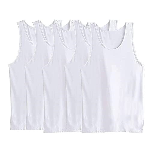 Erkek Atlet, Erkek İç Çamaşır, İç Giyim, 5'li Paket, Ultra Yumuşak Pamuklu Kumaş, Rahat Tam Kalıp, Premium Kaliteli Atlet,