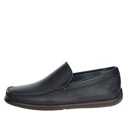 Erkek Brio Klasik Ayakkabı 14T4 Frau BRIO Leather Blu