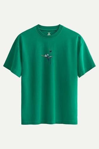 Erkek Oversize Urban Tasarım T-Shirt - Ruuw