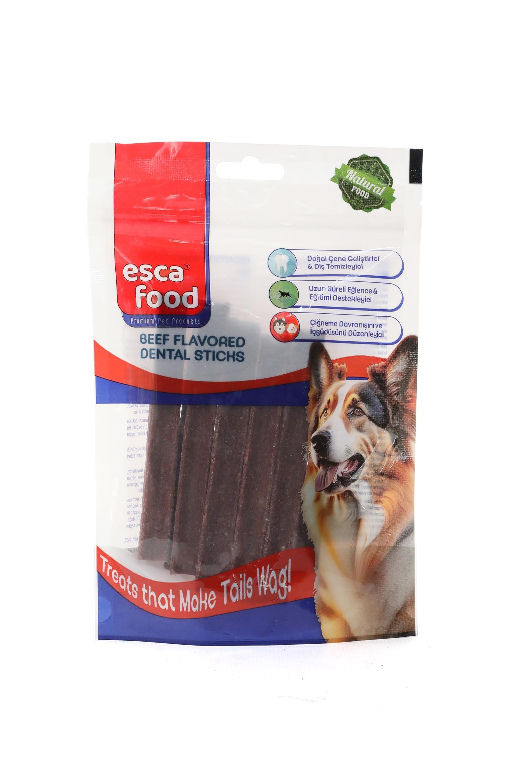 Esca Food Dental Çubuk Dana Eti Aromalı 100 Gram Köpek Ödül Maması