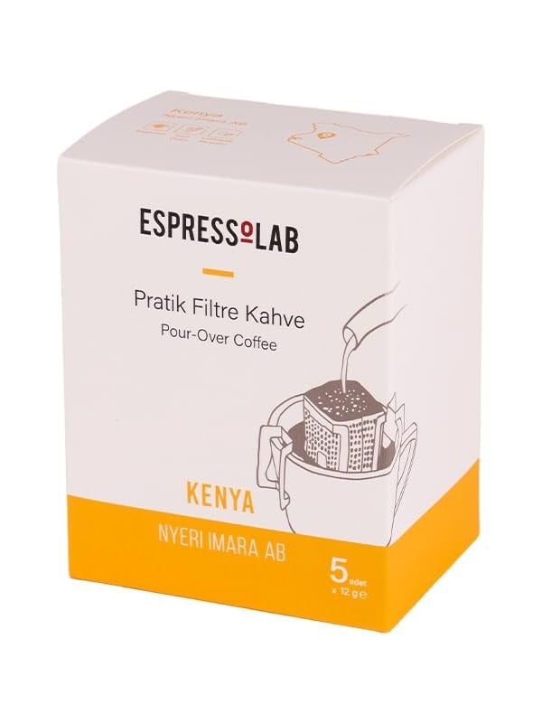 Espressolab Pratik Filtre Kahve - Kenya Nyeri Imara AB 5 Adet