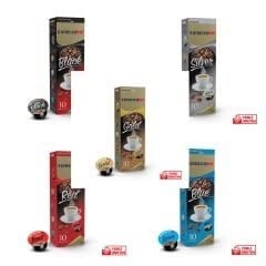 ESPRESSOMM® KARIŞIK KAPSÜL KAHVE (10 ADET) - Tchibo Kapsül Kahve Makineleri ile Uyumlu