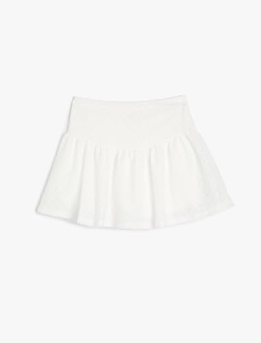 Etek Pileli Beli Lastikli