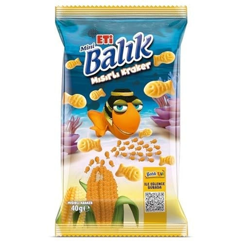 Eti Balık Mini Mısırlı 40 g