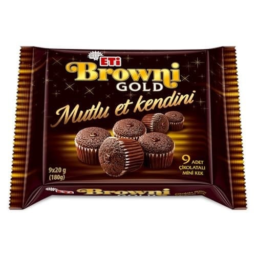 Eti Browni Gold Mini Çikolatalı Kek 180 g