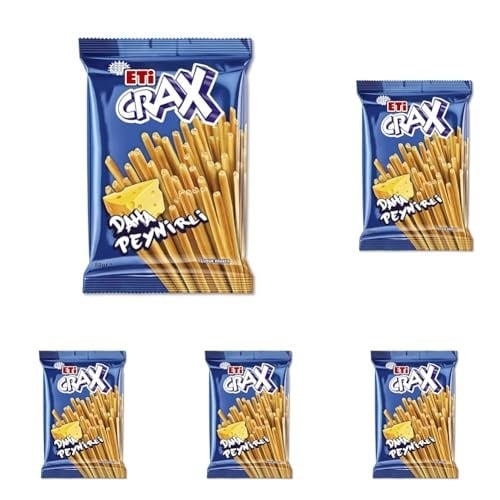 Eti Crax Peynirli Çubuk Kraker 80 g 5li paket