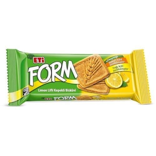 Eti Form Limon Lifli Kepekli Bisküvi 50 g
