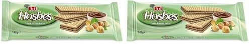 Eti Hoşbeş Fındık Kremalı Gofret 142 g 2li paket
