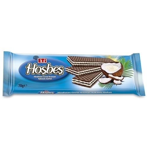 Eti Hoşbeş Hindistan Cevizi Kremalı Gofret 70 g