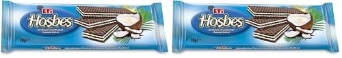 Eti Hoşbeş Hindistan Cevizi Kremalı Gofret 70 g 2li paket