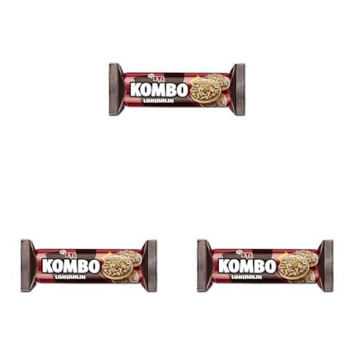 Eti Kombo Lokmalık Bisküvi 84 g 3lü paket