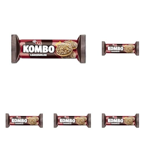Eti Kombo Lokmalık Bisküvi 84 g 5li paket