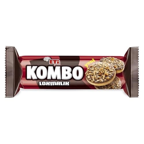 Eti Kombo Lokmalık Bisküvi 84 g x 18 Adet - Seçenekler: 1 Adet, 1 Adet (4 paketi), x18, x18 (2 paketi)