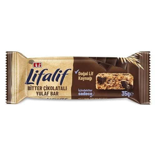 Eti Lifalif Bitter Çikolatalı Yulaf Bar 35 g
