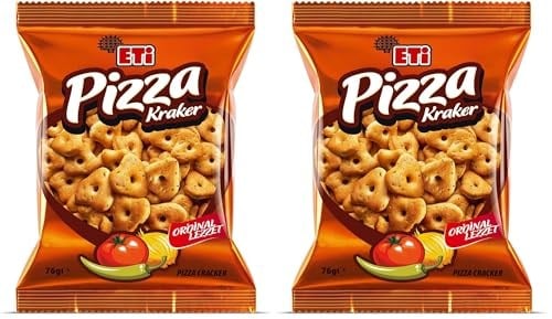Eti Pizza Kraker 76 g 2li paket