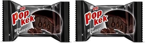 Eti Popkek Bitter Çikolatalı Kek 55 g 2li paket