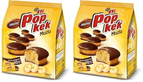 Eti Popkek Mini Muzlu Kek 180 g 2li paket