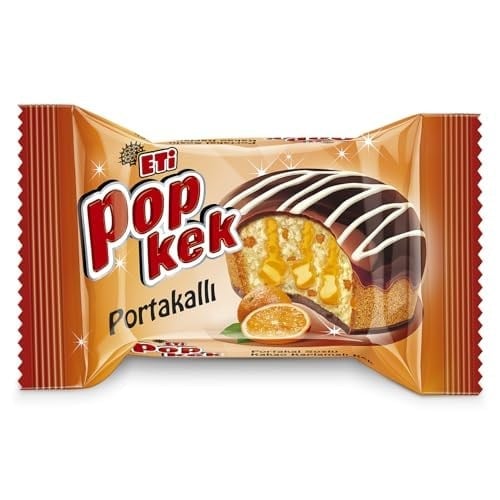 Eti Popkek Portakallı Kek 60 g x 24 Adet