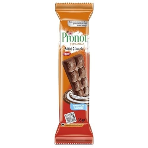 Eti Pronot Glutensiz Sütlü Çikolata 35 g