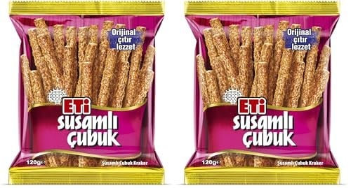 Eti Susamlı Çubuk Kraker 120 g 2li paket