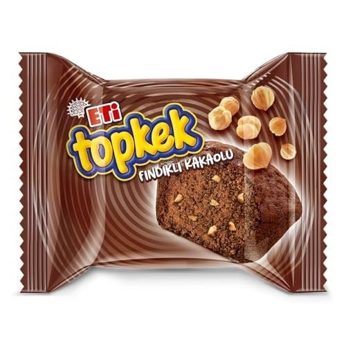 Eti Topkek Fındıklı Kakaolu Kek 35 g x 24 Adet