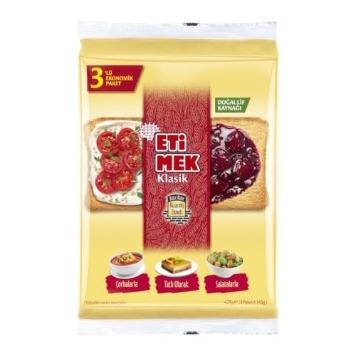 Etimek Klasik Kızarmış Ekmek 3 x 143 g