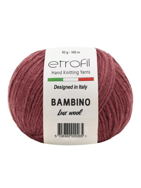 Etrofil BAMBİNO LUX WOOL VİŞNE 70314