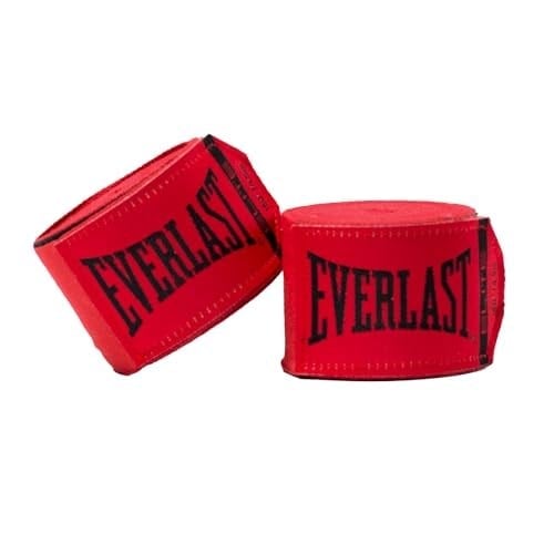 EVERLAST 180 Handwrap 457 Cm Kırmızı Boks Bandajı, Tek Ebat, BOXBNDEVR034, Karışık
