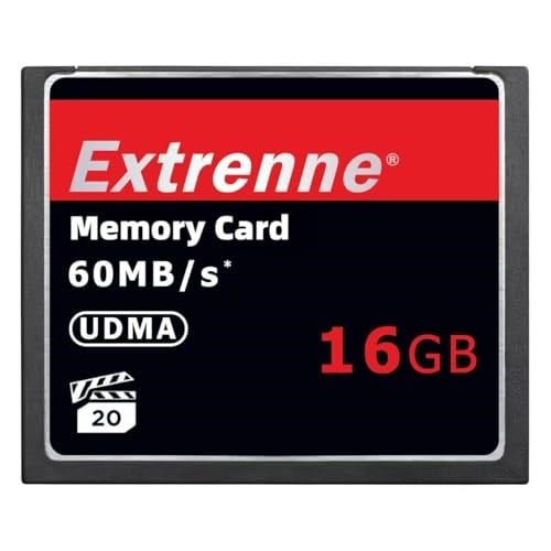 Extreme 16GB Kompakt Flaş Bellek Kartı 60MB/s Kamera CF Kartı