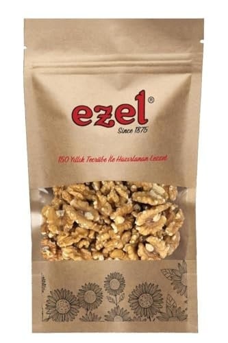 Ezel Kuruyemiş Ceviz İçi 250g – Taze ve Doğal - Zipli Ambalaj