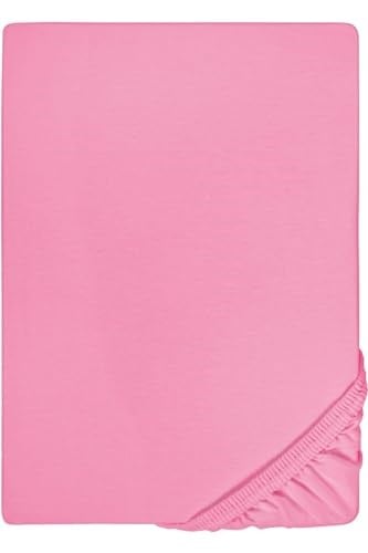 Ezgi Organik%100 Pamuk Lastikli Bebek Çarşafı Geniş Ölçü Aralığı Pembe 60x120 cm, bebekcrsf