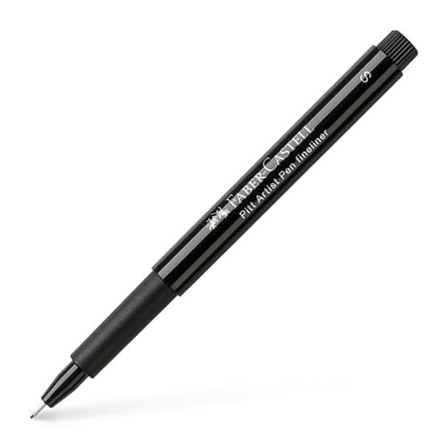 Faber-Castell Çizim Kalemi Pitt Artist Pen, Çizgi Kalınlığı S, Renk 199, Siyah
