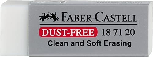Faber-Castell Dust-Free Beyaz Silgi - Büyük Boy