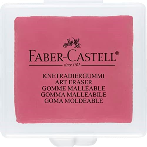 Faber-Castell Hamur Silgi Pls Kutulu Renkli, 1 adet