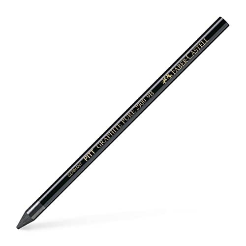 Faber-Castell Pitt Monochrome Grafit Kurşun Kalem, 9B, Yumuşak Doku, Geniş Alan Gölgelendirme, Açılabilir Yapı, Profesyonel Çizim İçin Uygun - Seçenekler: 9B, 3B, 6B, HB