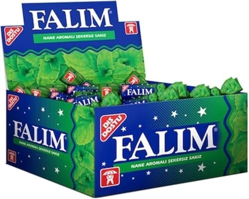 Falim Nane Aromalı Şekersiz Sakız 1,4 gx 100 Adet