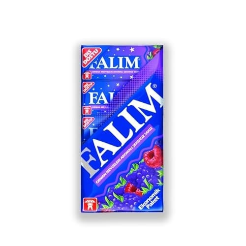 Falim Şekersiz Sakız Orman Meyveleri Aromalı 5'li 7 g x 20 Adet
