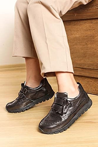 FAST STEP Hakiki Deri Kız Çocuk Sneaker Ayakkabı 837FA03