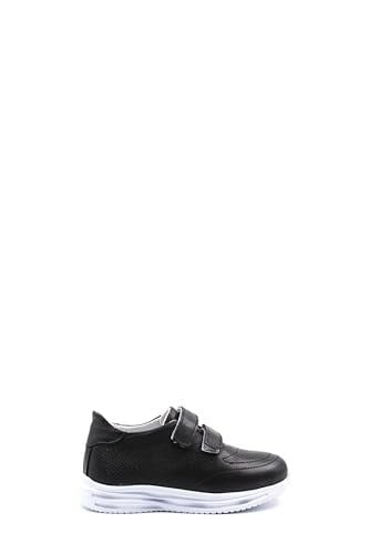 FAST STEP Hakiki Deri Unisex Çocuk Casual Ayakkabı 156XCA4009 Siyah 28