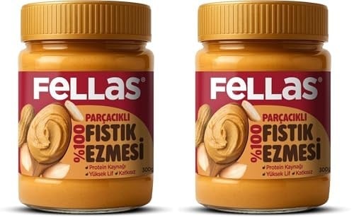 Fellas Fıstık Ezmesi%100 300 gr (2 paketi)