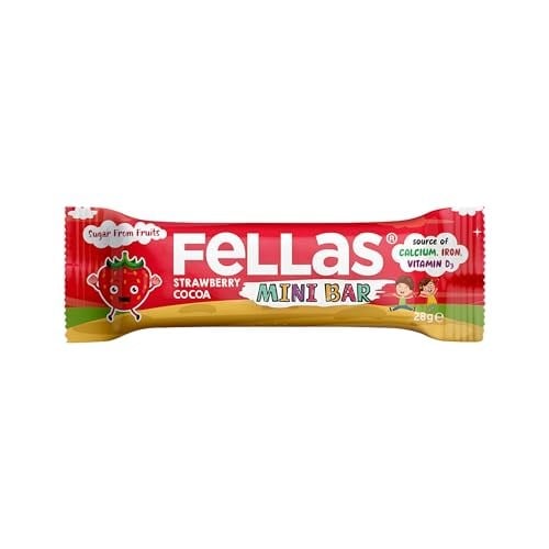 Fellas Kids Meyve Bar Çilekli ve Kakaolu 28 gr