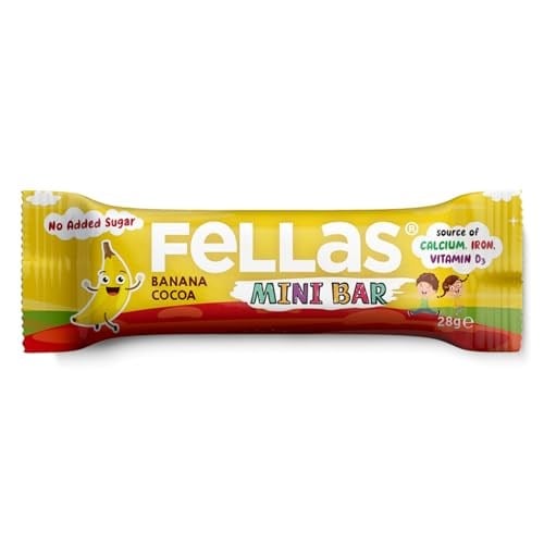 Fellas Kids Meyve Bar Muzlu ve Kakaolu 28 gr - Seçenekler: 28 gr, 28 gr 3lü paket
