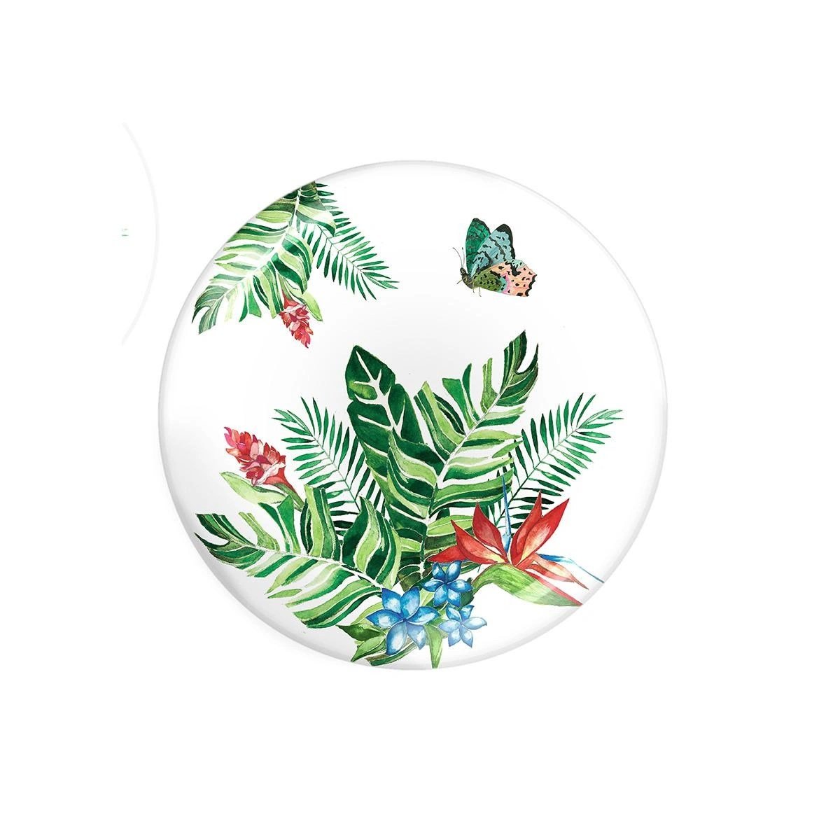 Fern&Co Butterfly Collection Büyük Tabak 4 Lü Set
